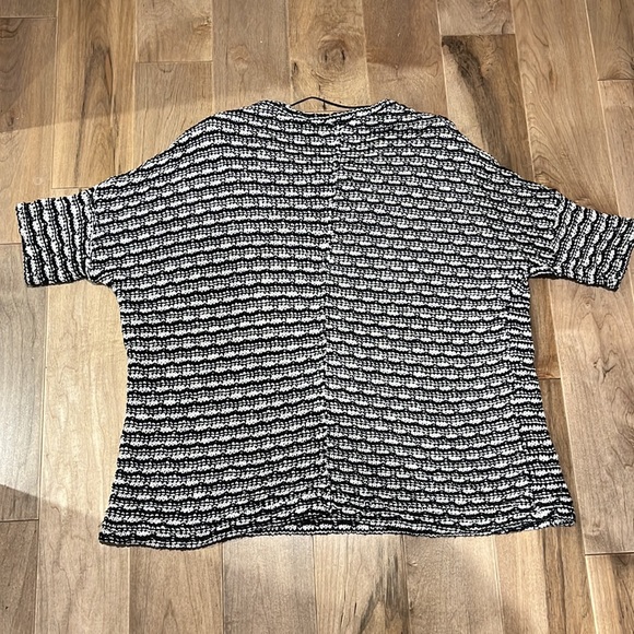 Zara Trafaluc studded and spiked collar sweater - Picture 3 of 3